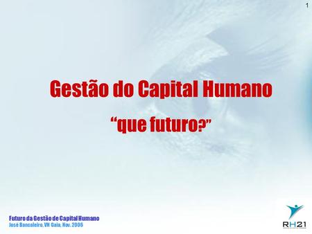Gestão do Capital Humano
