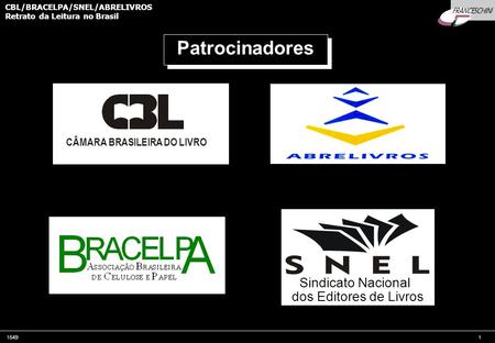 Patrocinadores Sindicato Nacional dos Editores de Livros