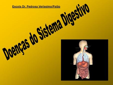 Doenças do Sistema Digestivo