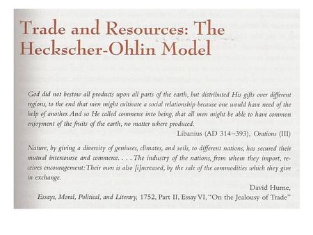 Modelo Keckscher-Ohlin ( )