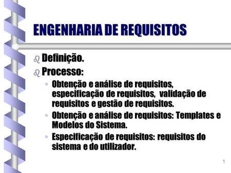 ENGENHARIA DE REQUISITOS