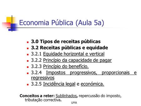 Economia Pública (Aula 5a)