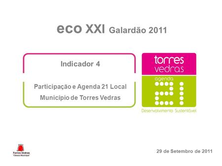 Participação e Agenda 21 Local Município de Torres Vedras