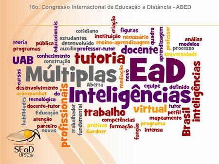 16o. Congresso Internacional de Educação a Distância - ABED.
