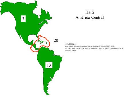 Haiti América Central abr2008 1:40