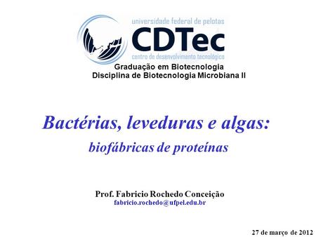 Bactérias, leveduras e algas: biofábricas de proteínas