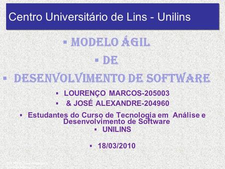 Centro Universitário de Lins - Unilins