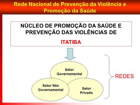Rede Nacional de Prevenção da Violência e Promoção da Saúde