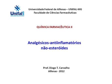 Analgésicos-antiinflamatórios não-esteróides