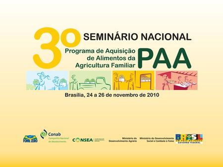 Rede de Produção e Comercialização da Agricultura Familiar e do Agroextrativismo no Estado da Bahia