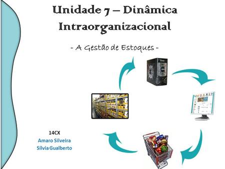 Unidade 7 – Dinâmica Intraorganizacional - A Gestão de Estoques -