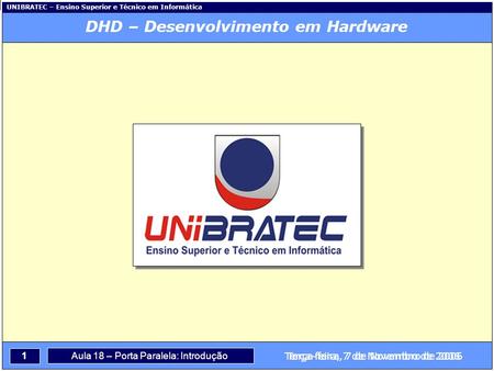DHD – Desenvolvimento em Hardware