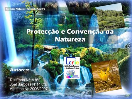 Protecção e Convenção da Natureza