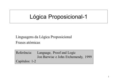 Lógica Proposicional-1