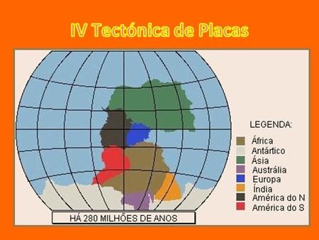 IV Tectónica de Placas.