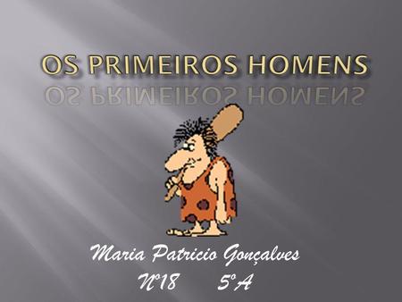 Maria Patricio Gonçalves Nº18 5ºA