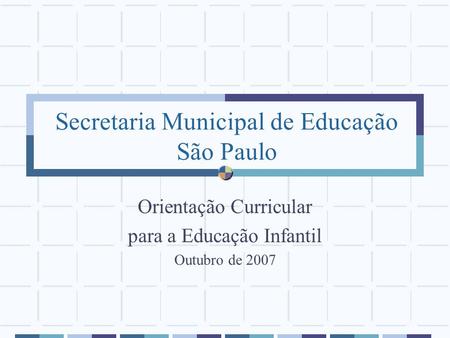 Secretaria Municipal de Educação São Paulo