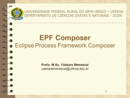 EPF Composer Eclipse Process Framework Composer