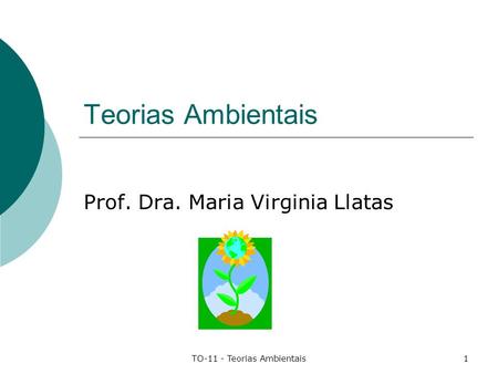 Prof. Dra. Maria Virginia Llatas