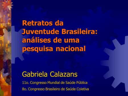 Juventude Brasileira: análises de uma pesquisa nacional