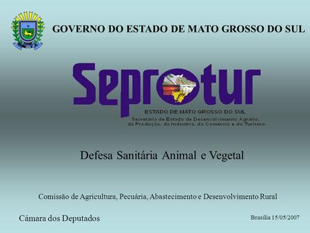 Defesa Sanitária Animal e Vegetal