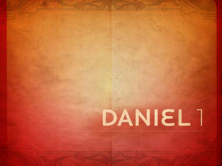 Texto Base: “E Daniel assentou no seu coração não se contaminar com a porção do manjar do rei, nem com o vinho que ele bebia; portanto, pediu ao chefe.