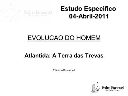Estudo Especifico 04-Abril-2011