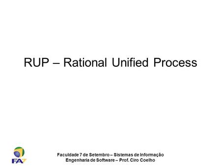 RUP – Rational Unified Process