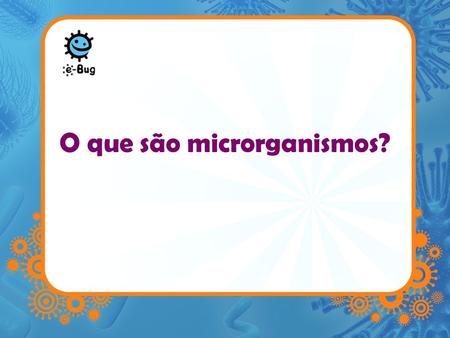 O que são microrganismos?