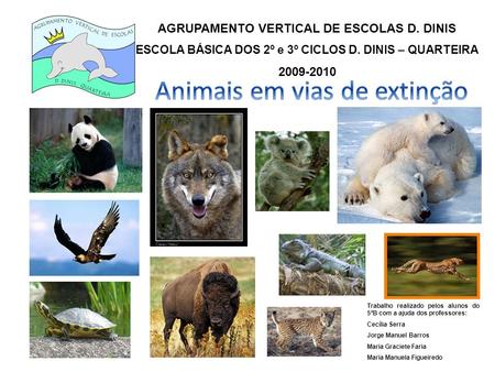 Animais em vias de extinção