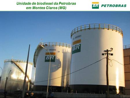 Unidade de biodiesel da Petrobras
