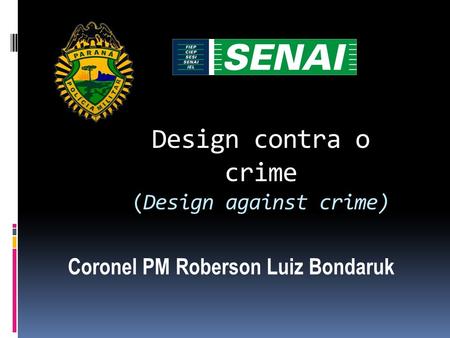 Design contra o crime (Design against crime)