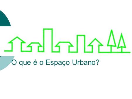 O que é o Espaço Urbano?.