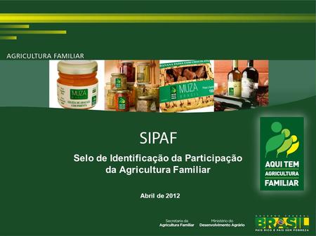Selo de Identificação da Participação da Agricultura Familiar