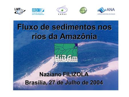 Fluxo de sedimentos nos rios da Amazônia