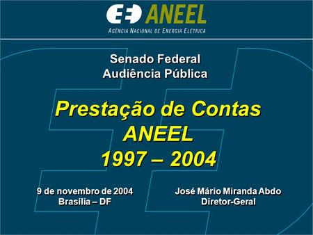 Prestação de Contas ANEEL José Mário Miranda Abdo