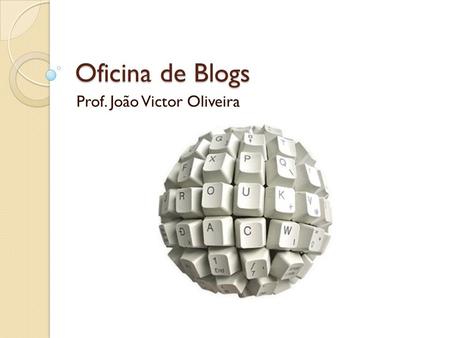 Prof. João Victor Oliveira