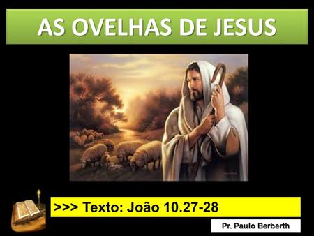 AS OVELHAS DE JESUS >>> Texto: João