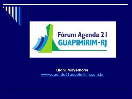 Eliani Mayerhofer www.agenda21guapimirim.com.br. Propostas PLDS www.agenda21guapimirim.com.br 6% 7% 8% 4%