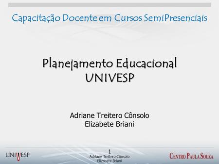 Planejamento Educacional UNIVESP