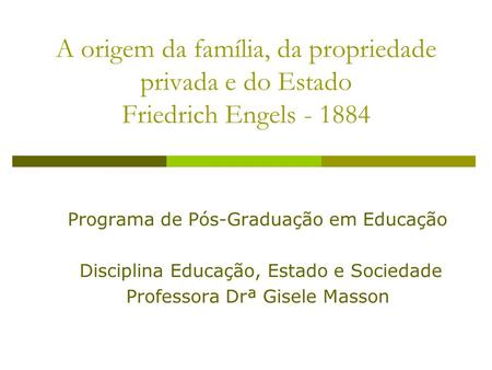 Programa de Pós-Graduação em Educação