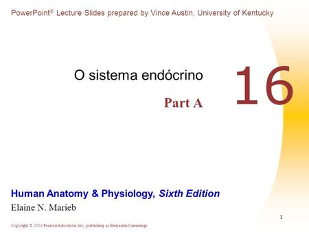 O sistema endócrino Part A