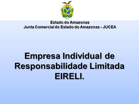 Empresa Individual de Responsabilidade Limitada EIRELI.