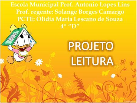 Escola Municipal Prof. Antonio Lopes Lins Prof