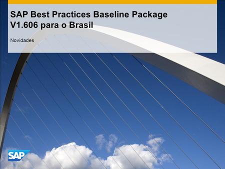 SAP Best Practices Baseline Package V1.606 para o Brasil