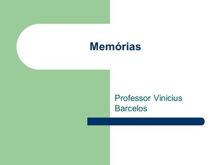 Professor Vinicius Barcelos