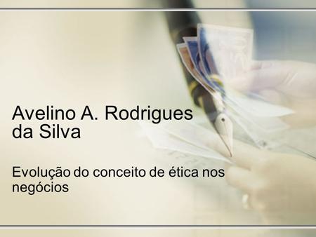 Avelino A. Rodrigues da Silva