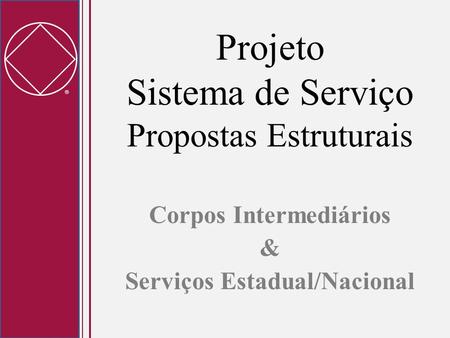 Projeto Sistema de Serviço Propostas Estruturais