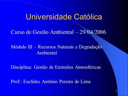 Universidade Católica