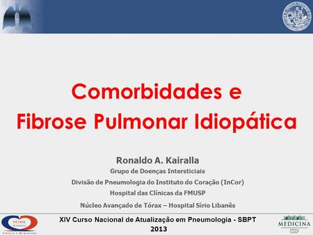 Comorbidades e Fibrose Pulmonar Idiopática